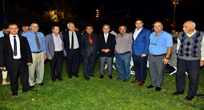 ACAR, AZİZ KOCAOĞLU'NUN İFTAR DAVETİNE KATILDI