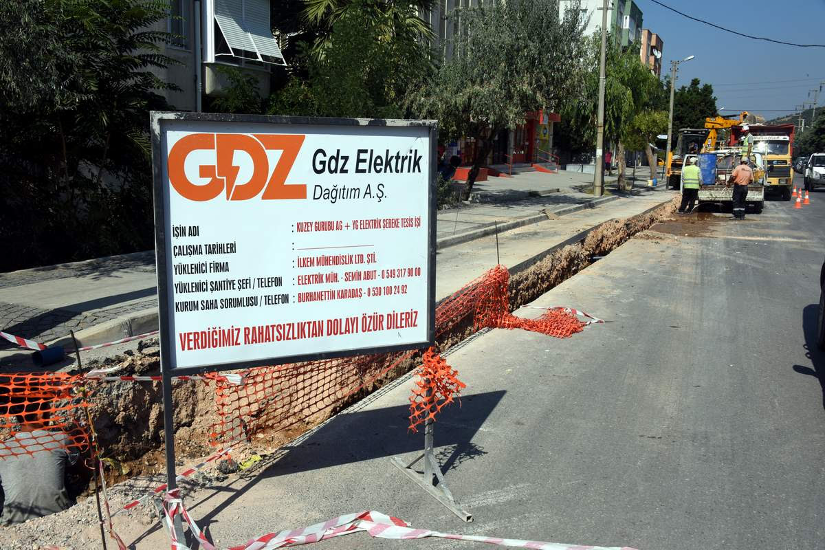 GEDİZ ELEKTRİK ALTYAPI YATIRIMLARINA DEVAM EDİYOR
