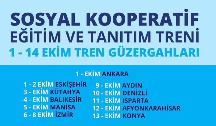 Tren, 3 Gün İzmir'de Olacak