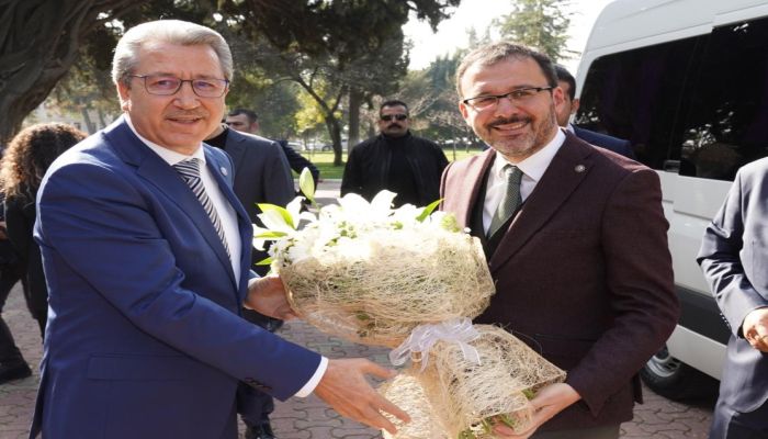 Ege Üniversitesi'ne ziyaret