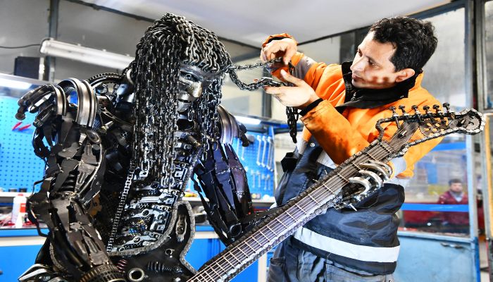 Hurdaydı sanat oldu