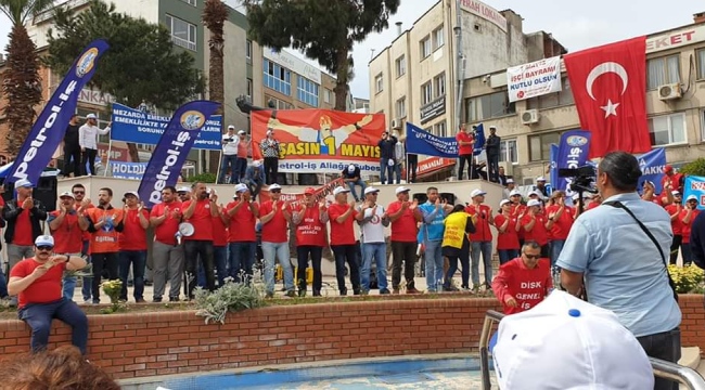 "1 Mayıs hepimize kutlu olsun"