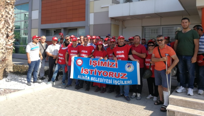 Aliağa Belediyesi'nde işçi kıyımı!