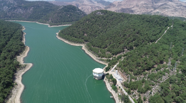 Barajlar drone ile koruma altında