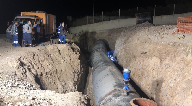 "İZSU'dan 24 saat mesai"