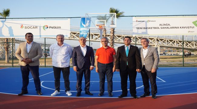 Petkim'den Aliağa Avcı Ramadan Parkı'na Üç Saha