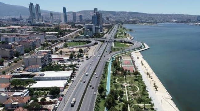 Altınyol'da dördüncü şerit çalışması bitti