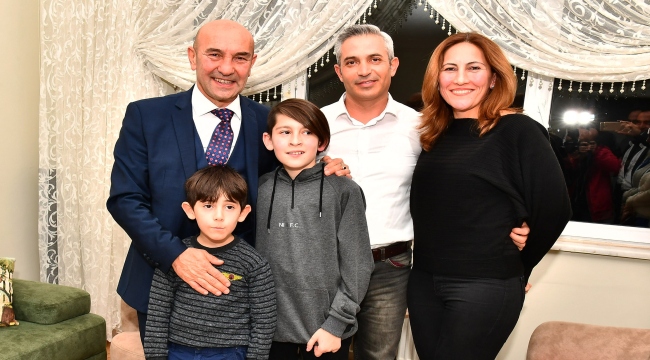 Soyer'den itfaiye erine teşekkür ziyareti