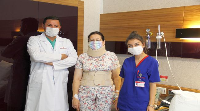 Aynı anda hem bel hem de boyun fıtığından kurtuldu