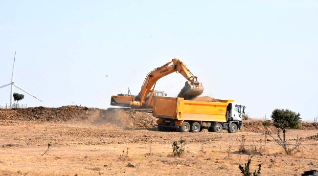 Aliağa TOKİ Projesinde Çalışmalar Başladı