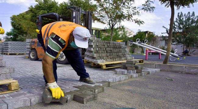 Yeni Şakran'da Sokaklar Yenileniyor
