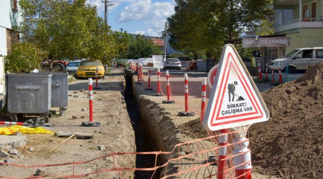Yeni Şakran'da Doğalgaz Çalışmaları Tam Gaz
