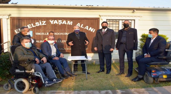 Aliağa'da Engelliler ve Rehabilitasyon Derneği İstiridye Mantarı Yetiştirecek