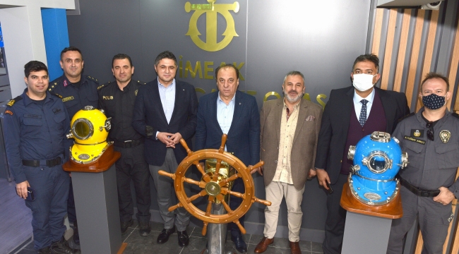 Aliağa'da Liman Güvenlik Komisyonu Toplantısı Gerçekleştirildi