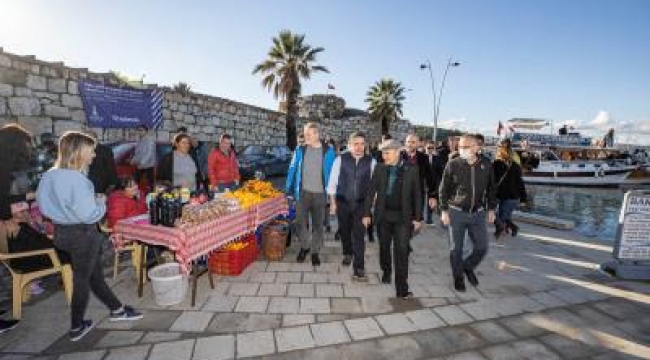 Sığacık sahili yepyeni bir görünüme kavuştu