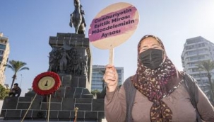 Soyer: "Cesur kadınlarsınız, yürüyün yanınızdayım"