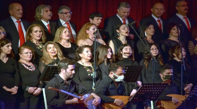 Aliağa Belediyesi'nde THM Korosu