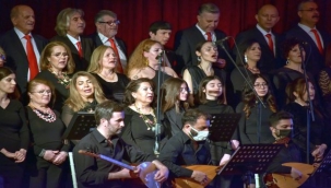 Aliağa Belediyesi'nde THM Korosu