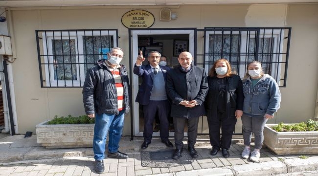 Başkan Soyer Muhtarlarla Buluştu