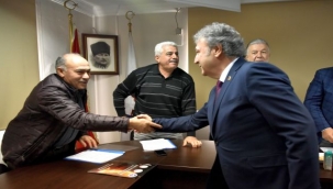 Dökümcü Esnafından Başkan İduğ'a Plaketli Teşekkür