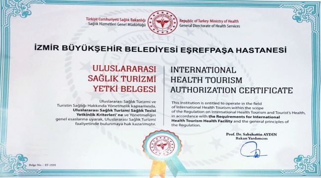 Eşrefpaşa Hastanesi Uluslararası Hizmet Verecek