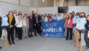 Kariyer Fuarı'na katılan öğrencilere EGSD'den destek