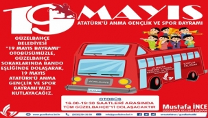 Güzelbahçe'de 19 Mayıs heyecanı