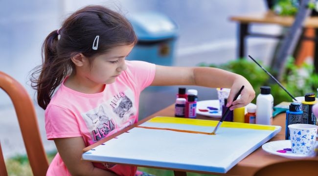 Gaziemir'de hayaller tuvale dökülüyor