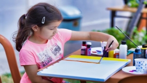 Gaziemir'de hayaller tuvale dökülüyor