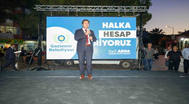 Başkan Arda 3 yılını anlattı: "Emanetiniz emin ellerde"