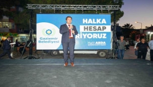 Başkan Arda 3 yılını anlattı: "Emanetiniz emin ellerde"