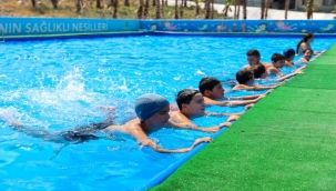 Mahalleye Havuz Geldi