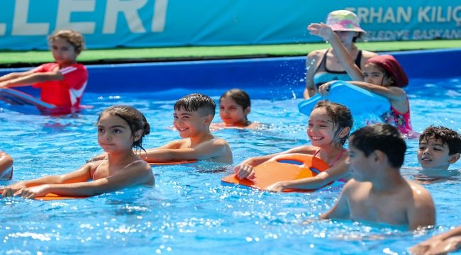 Buca'da çocuklar sanat ve sporla büyüyor