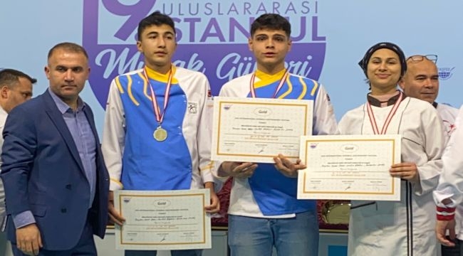 Uluslararası Gastronomi Yarışması'nda İzmir'in Gururu Oldular