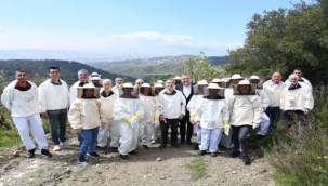 Bornova Belediyesi'nden uygulamalı arıcılık eğitimi