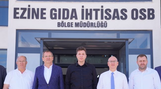 Ayvalık Ve Ezine Gıda Osb'leri Arasında Bilgi Alışverişi