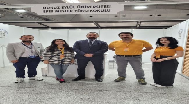 DEU Standına Yoğun İlgi Efes Havacılıkta Zirveye Oynayacak
