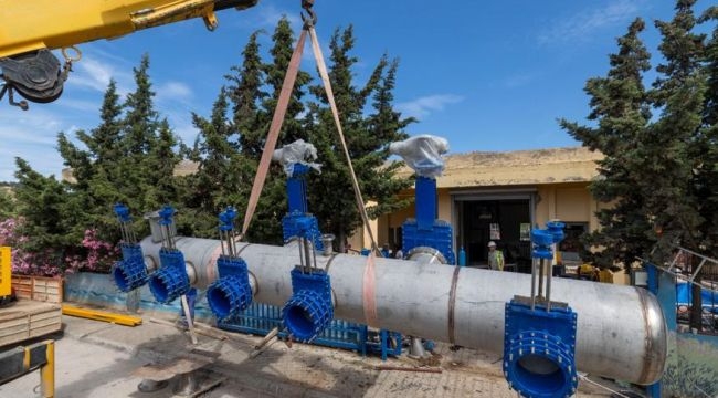 İZSU'dan turizm cennetine bir hizmet daha