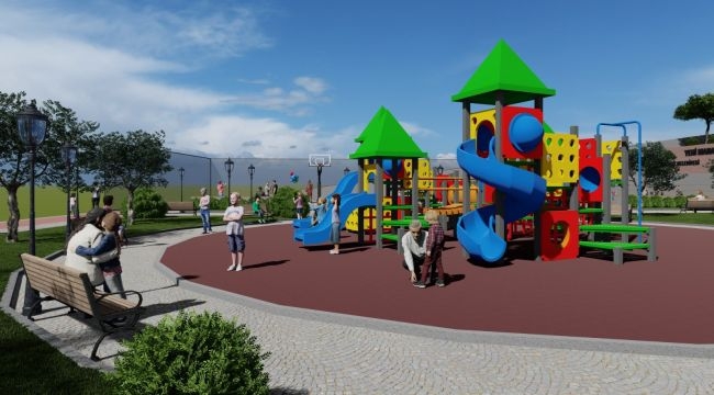 Yenimahalle'ye Adı Gibi Yepyeni Bir Park