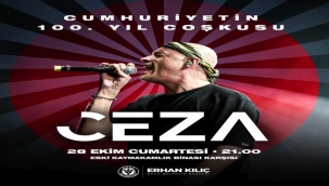 Buca Cumhuriyet'in 100. yılını Ceza konseri ile kutlayacak 