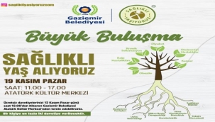 Gaziemir'de Sağlıklı Yaş Alma buluşmaları başlıyor