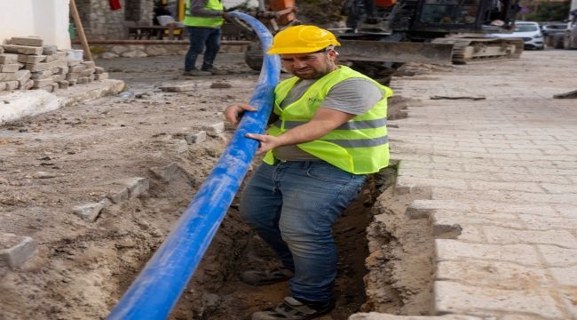 Yarımada'ya yeni içme suyu hatları