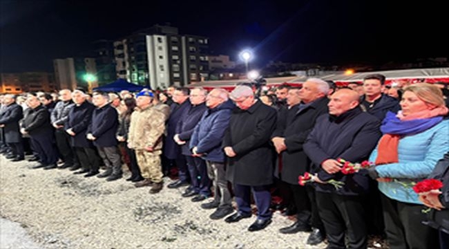 Başkan Soyer Osmaniye'deki anma törenlerine katıldı