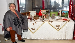 Huzurevi sakinlerinden geri dönüşüm sergisi