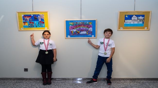 Pınar Çocuk Resim Yarışması Sergisi, İzmirli sanatseverleri bekliyor