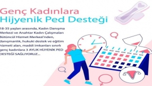 Büyükşehir'den Hijyenik Ped Desteği