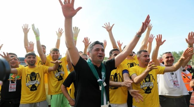 Namağlup Başkanın Namağlup Takımı Aliağaspor Şampiyon