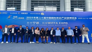 İZFAŞ lojistik sektörünü Çin'e taşıdı