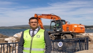 Yarımada'daki derelerden 100 bin ton malzeme çıkarıldı