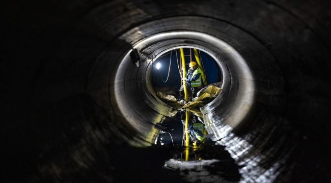 Ana kuşaklama hattında temizlik harekatı